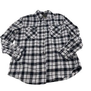 Anchorage Expedition Brand Flannel Shirt Men's Large‎ Long Sleeve Plaid button
